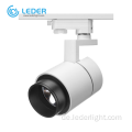 LEDER Schwarzes einstellbares 25W LED-Schienenlicht